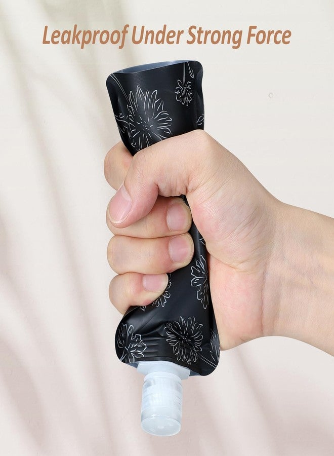 PACKISM Travel Containers for Liquids - 12 Pack Leak Proof 3oz TSA Approved Liquid Travel Pouches, Stand Up, Slim & Lightweight Design, Space Saving, Pack More Shampoo Conditioner Lotion Body Wash - Image 3